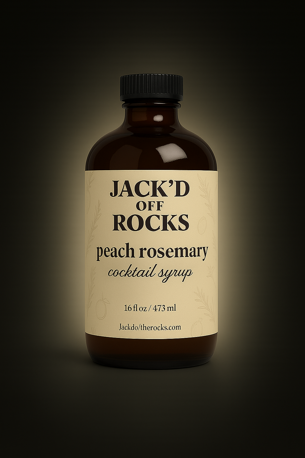๐ Peach Rosemary Syrup