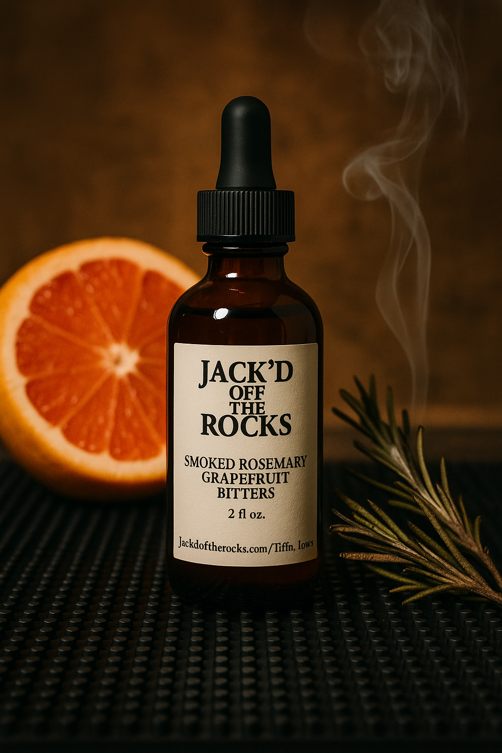 🌿 Smoked Rosemary Grapefruit Bitters