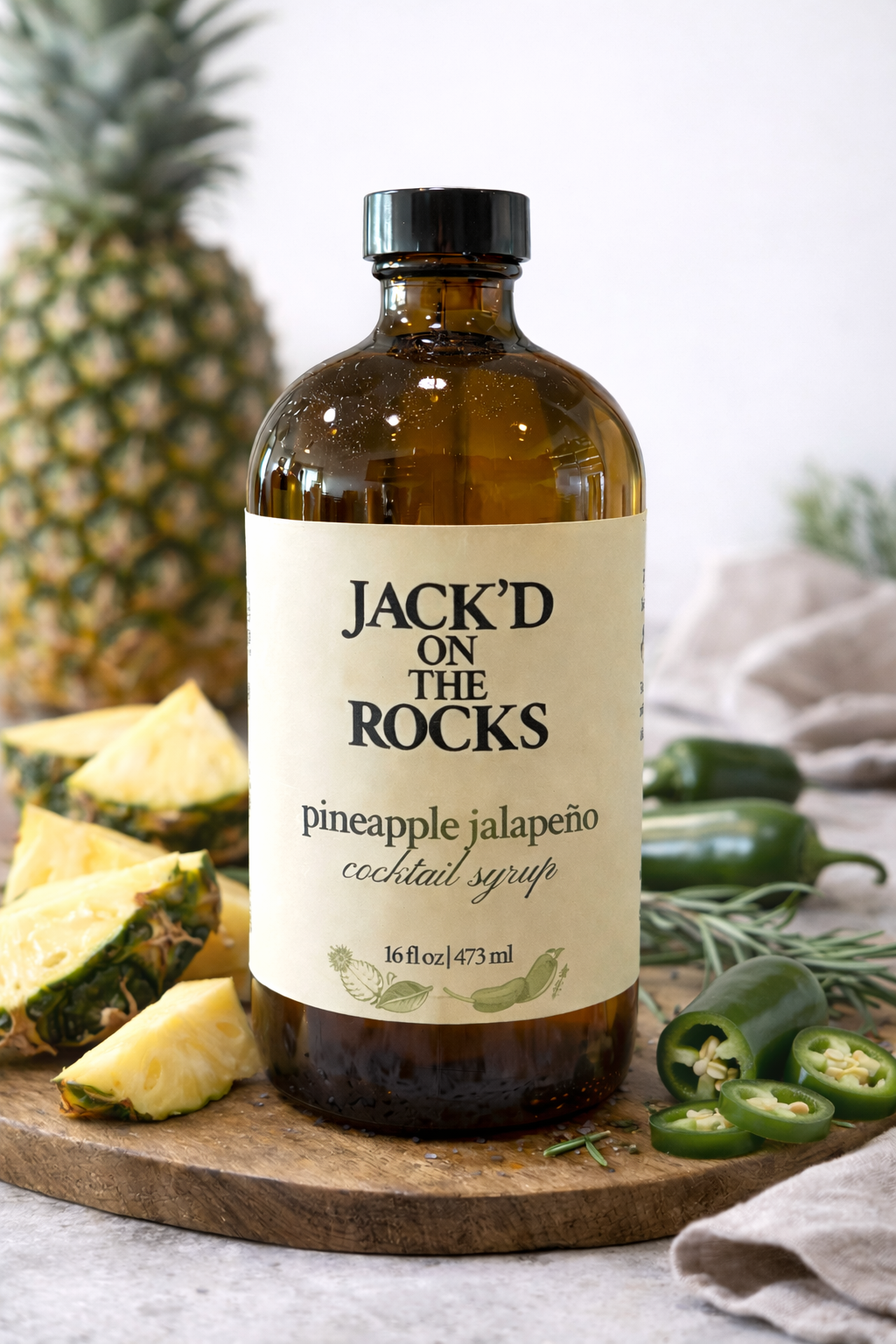 Pineapple Jalapeño Syrup